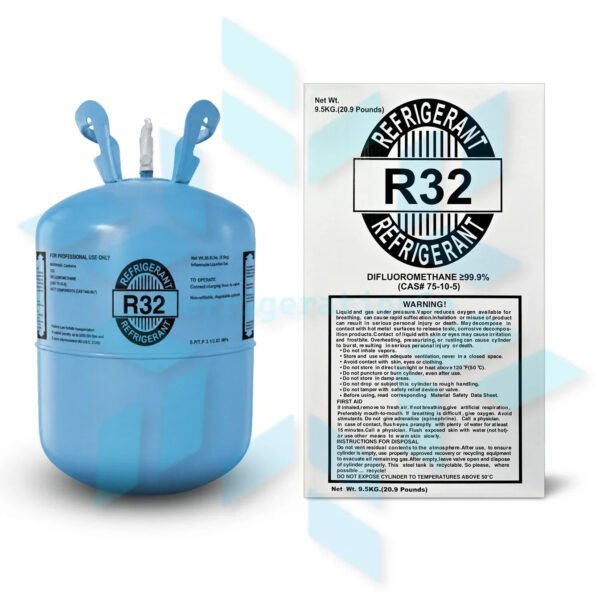 20.9 LB R-32 refrigerant cylinder — view 5