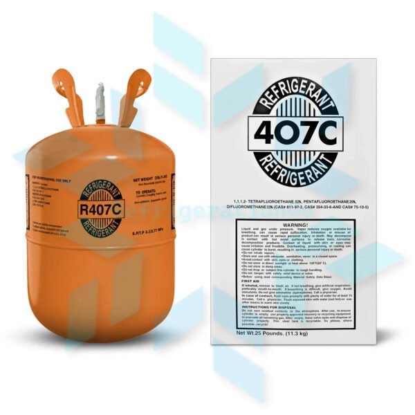 25 LB R-407C refrigerant cylinder — view 5