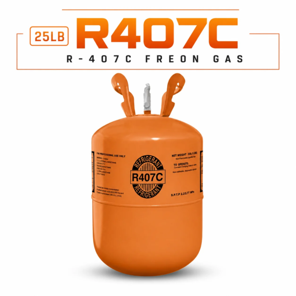 25 LB R407C R-407C Refrigerant Cylinder