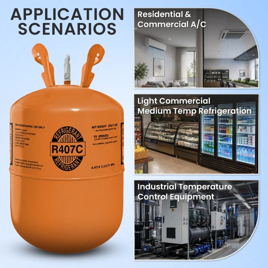 R-407C application scenarios