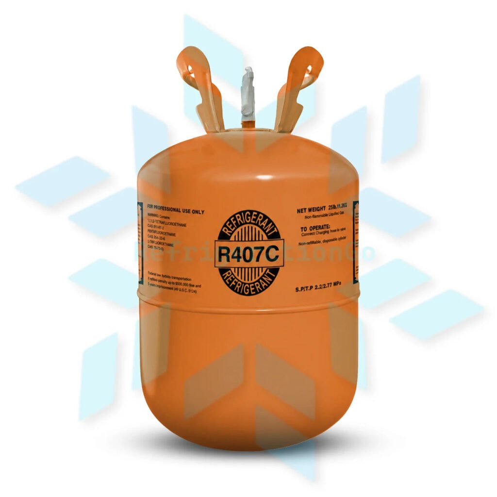 R-407C refrigerant cylinder