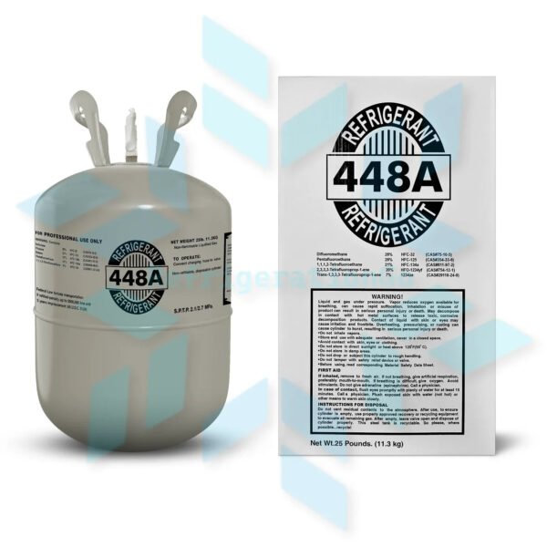 25 LB R-448A refrigerant cylinder — view 5